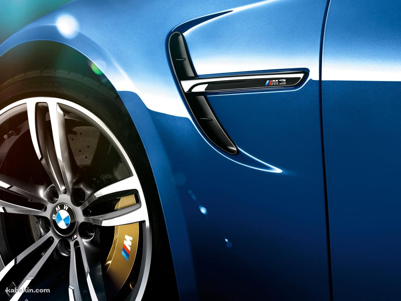 青いBMW M3 / タイヤの壁紙(1400px x 1050px) 高画質 PC・デスクトップ用