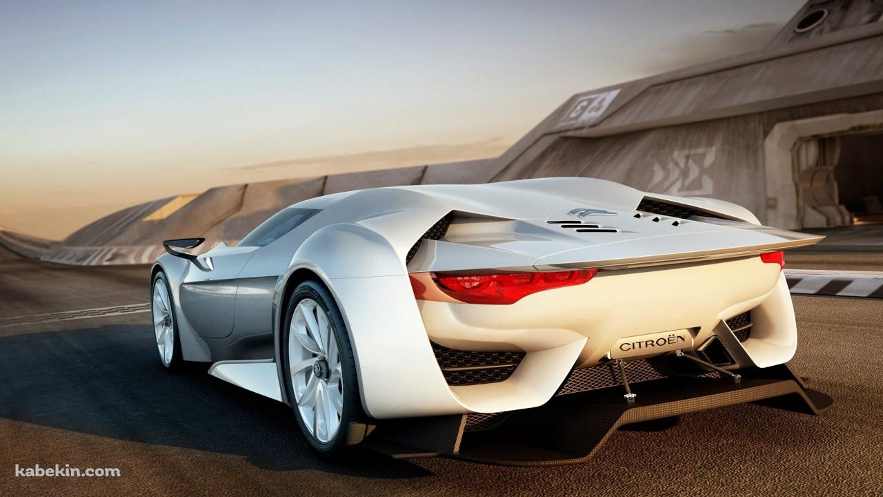 白いシトロエン / コンセプト / Citroen Conceptの壁紙(1280px x 720px) 高画質 PC・デスクトップ用