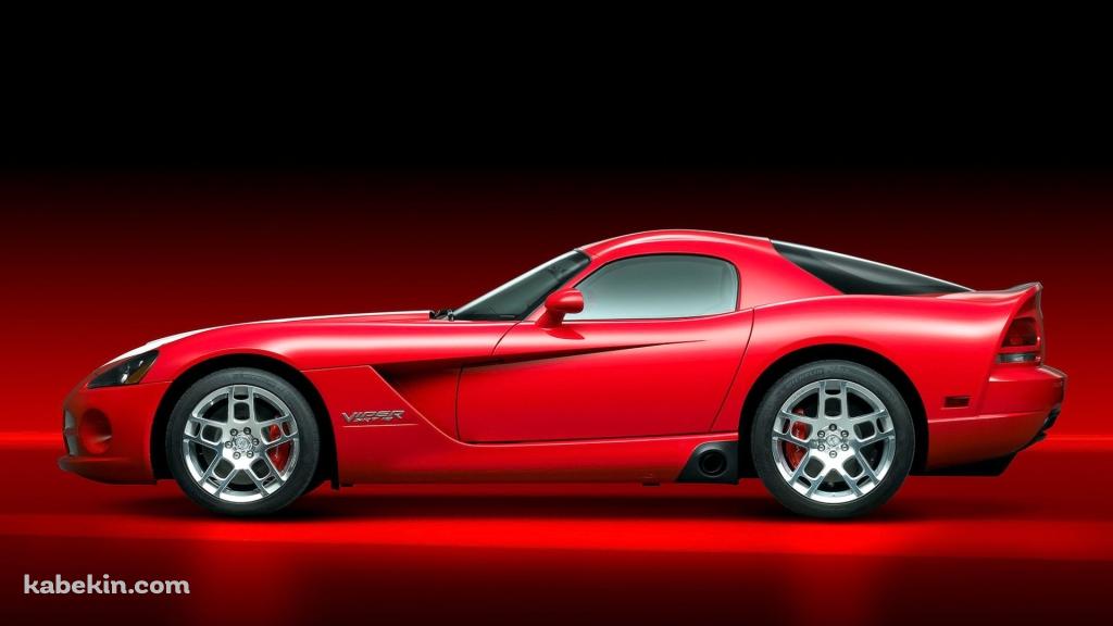 Red Dodge Viper SRT10 Roadsterの壁紙(1024px x 576px) 高画質 PC・デスクトップ用