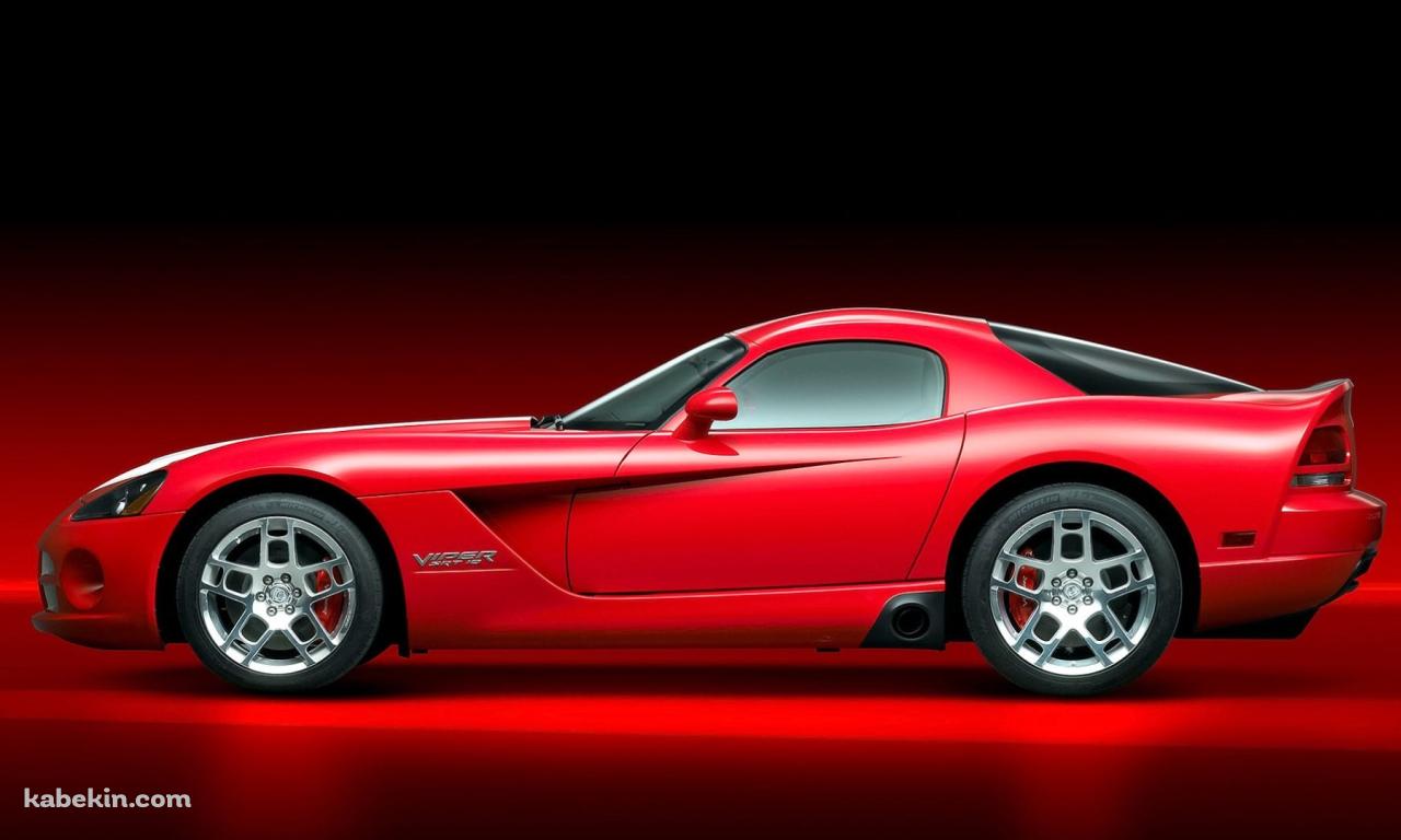 Red Dodge Viper SRT10 Roadsterの壁紙(1280px x 768px) 高画質 PC・デスクトップ用