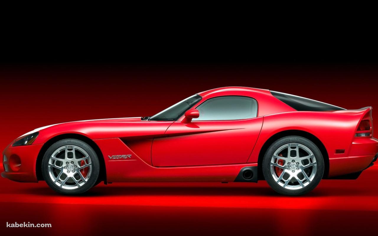 Red Dodge Viper SRT10 Roadsterの壁紙(1280px x 800px) 高画質 PC・デスクトップ用