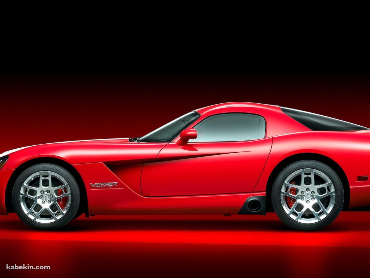 Red Dodge Viper SRT10 Roadsterの壁紙(1280px x 960px) 高画質 PC・デスクトップ用