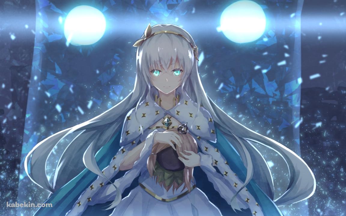 水色の瞳でこちらを見つめるアナスタシア / Fateの壁紙(1152px x 720px) 高画質 PC・デスクトップ用