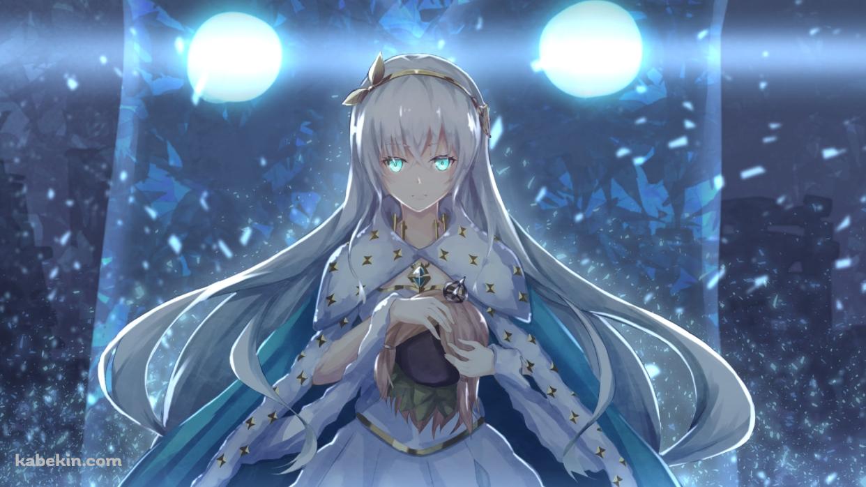 水色の瞳でこちらを見つめるアナスタシア / Fateの壁紙(1242px x 698px) 高画質 PC・デスクトップ用