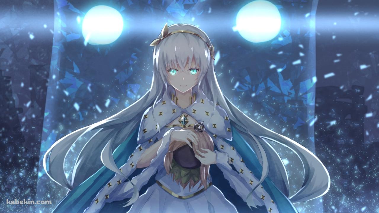 水色の瞳でこちらを見つめるアナスタシア / Fateの壁紙(1280px x 720px) 高画質 PC・デスクトップ用