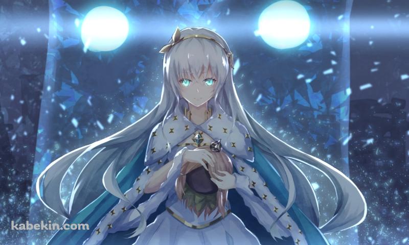 水色の瞳でこちらを見つめるアナスタシア / Fateの壁紙(800px x 480px) 高画質 PC・デスクトップ用