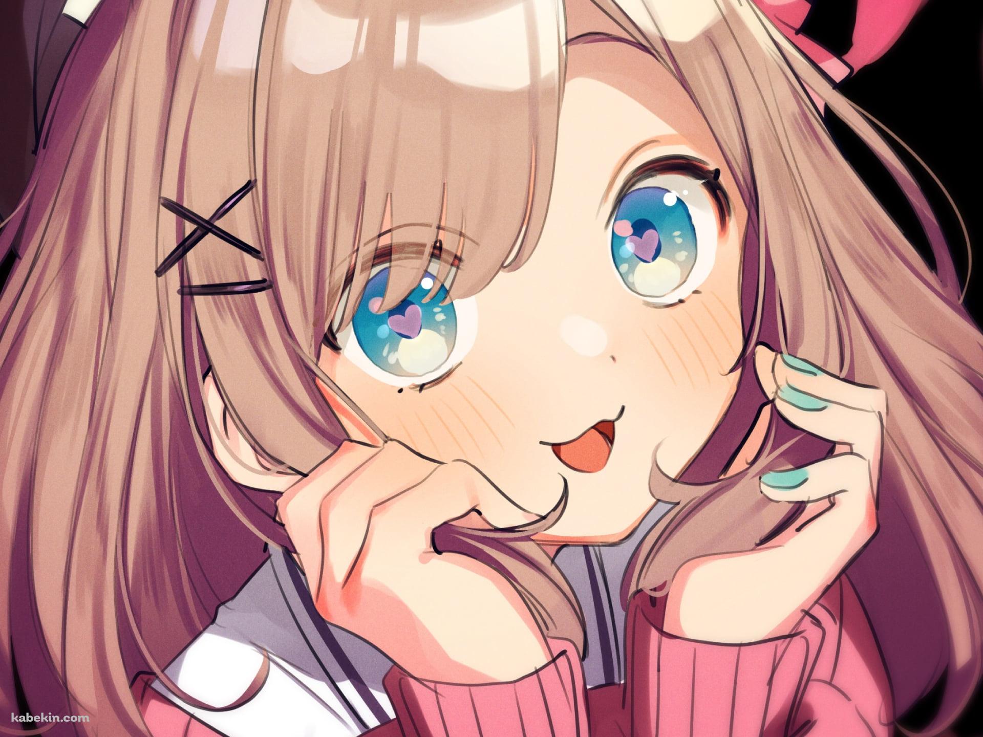 頬杖をつく鈴原るる / にじさんじ / ライバーの壁紙(1920px x 1440px) 高画質 PC・デスクトップ用