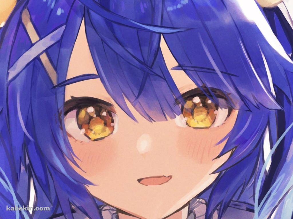 淡いタッチで描かれた天宮こころ / にじさんじ / バーチャルYouTuberの壁紙(1024px x 768px) 高画質 PC・デスクトップ用
