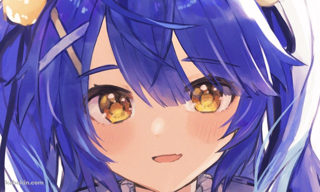 淡いタッチで描かれた天宮こころ / にじさんじ / バーチャルYouTuberの壁紙(1280px x 768px) 高画質 PC・デスクトップ用