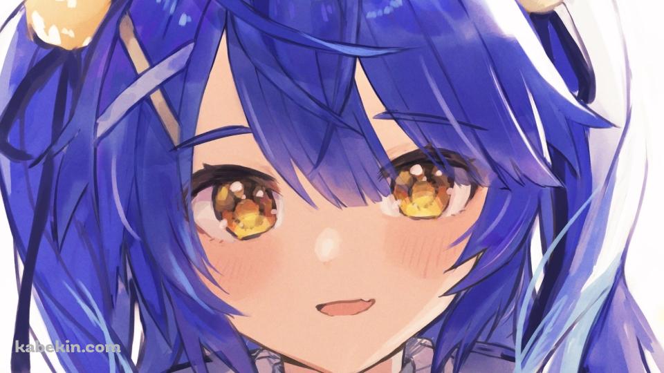 淡いタッチで描かれた天宮こころ / にじさんじ / バーチャルYouTuberの壁紙(960px x 540px) 高画質 PC・デスクトップ用