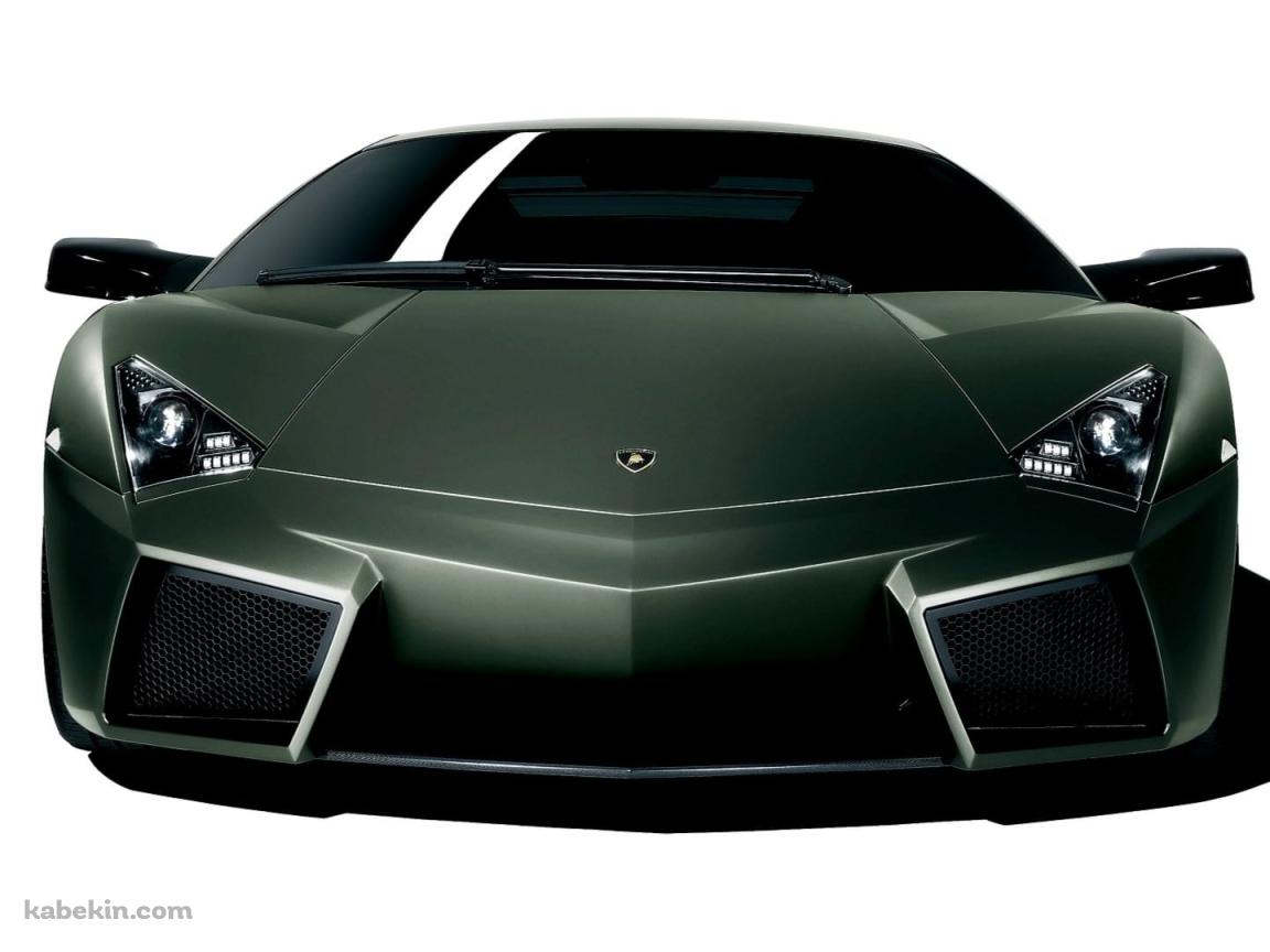 緑のランボルギーニ・レヴェントン / Green Lamborghini Reventonの壁紙(1152px x 864px) 高画質 PC・デスクトップ用