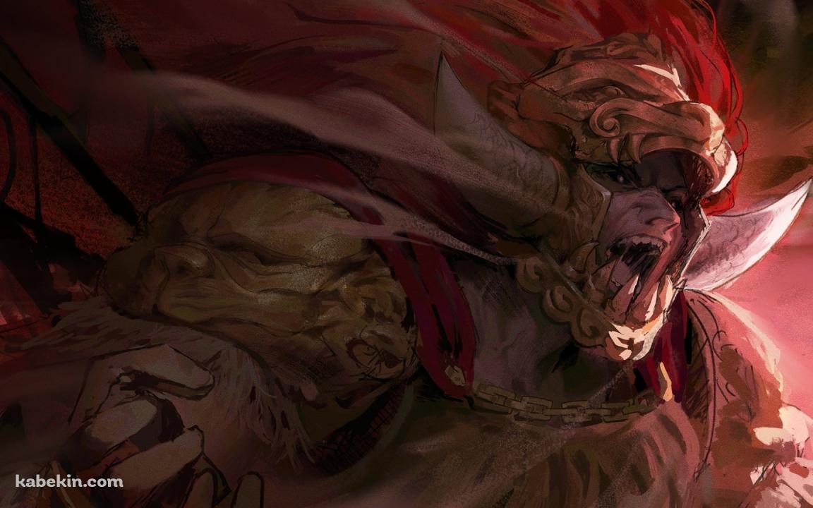 咆哮するスタースカージ・ラーダーン / ラダーン将軍 / エルデンリングの壁紙(1152px x 720px) 高画質 PC・デスクトップ用