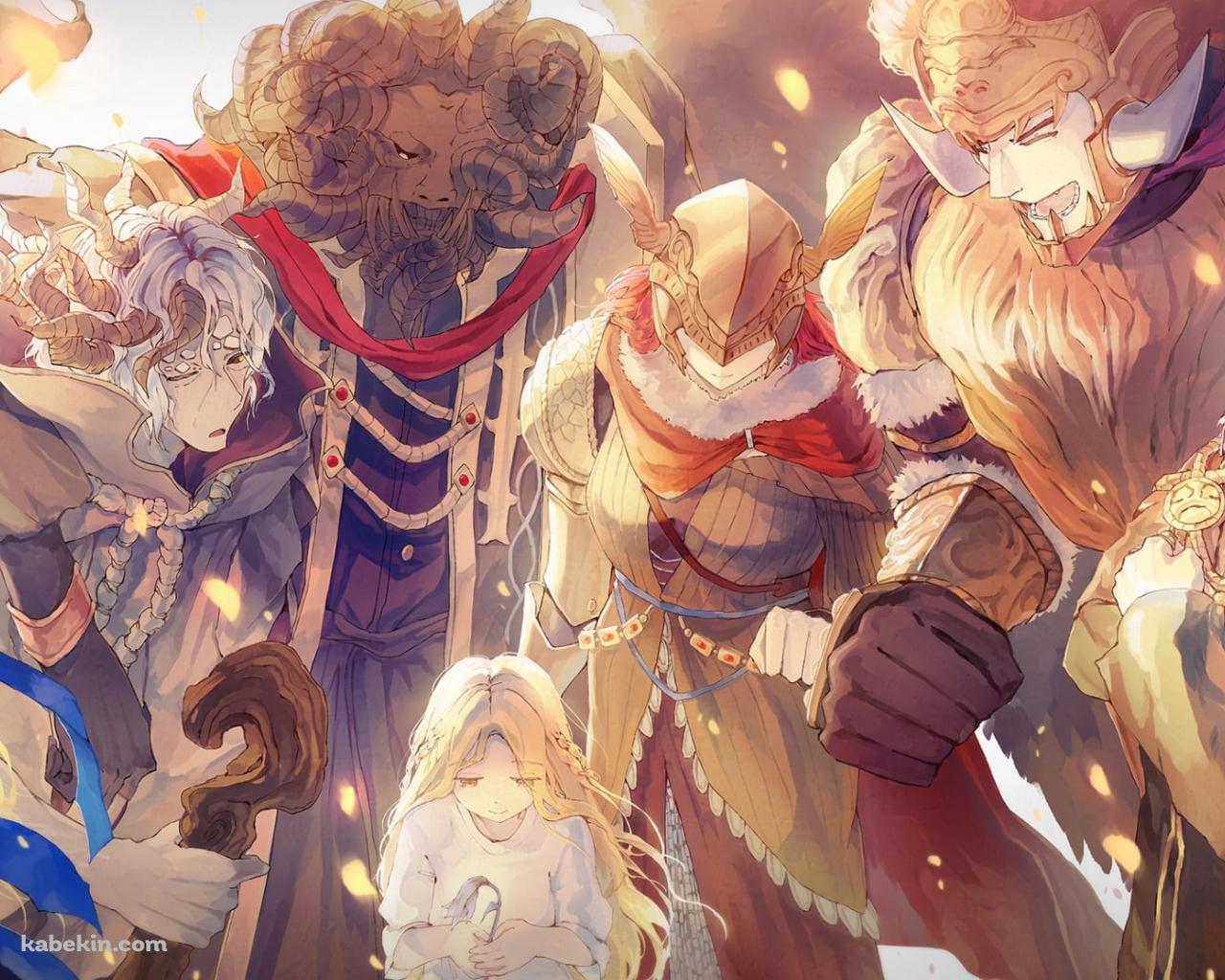 集合するキャラクター / エルデンリングの壁紙(1280px x 1024px) 高画質 PC・デスクトップ用