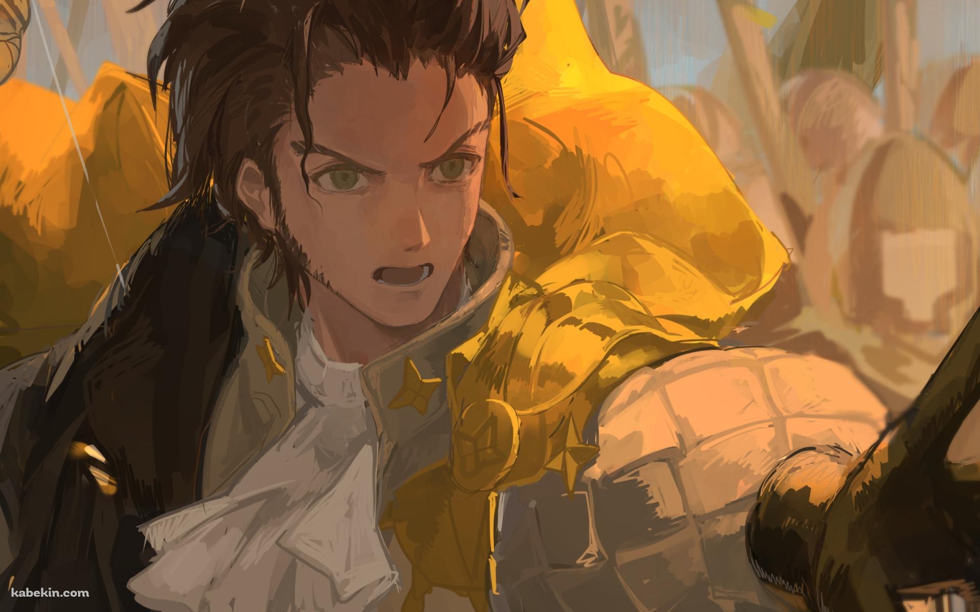 左手を突きだすクロード・フォン・リーガン / ファイアーエムブレム風花雪月の壁紙(1920px x 1200px) 高画質 PC・デスクトップ用