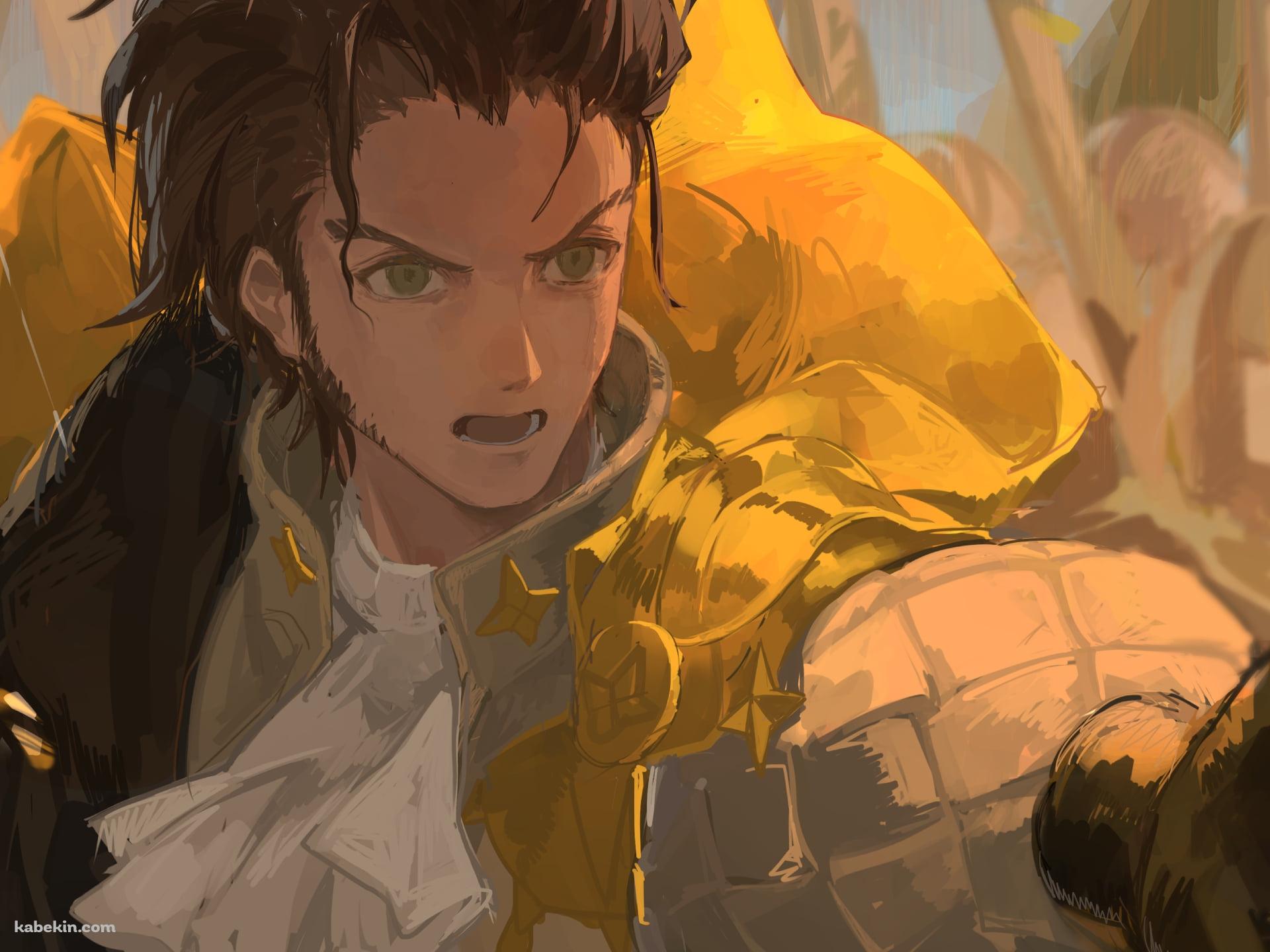 左手を突きだすクロード・フォン・リーガン / ファイアーエムブレム風花雪月の壁紙(1920px x 1440px) 高画質 PC・デスクトップ用