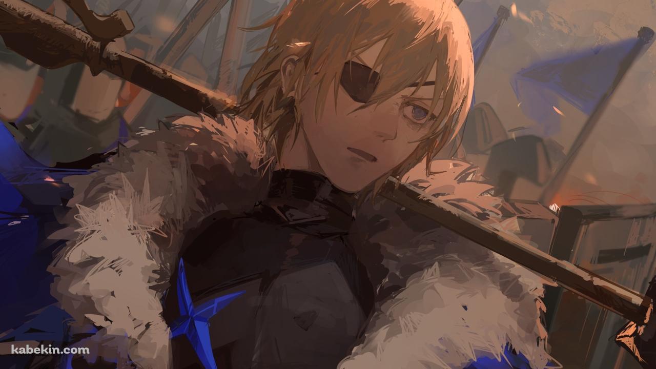 武器を持つディミトリ=アレクサンドル=ブレーダッド / ファイアーエムブレム風花雪月の壁紙(1280px x 720px) 高画質 PC・デスクトップ用