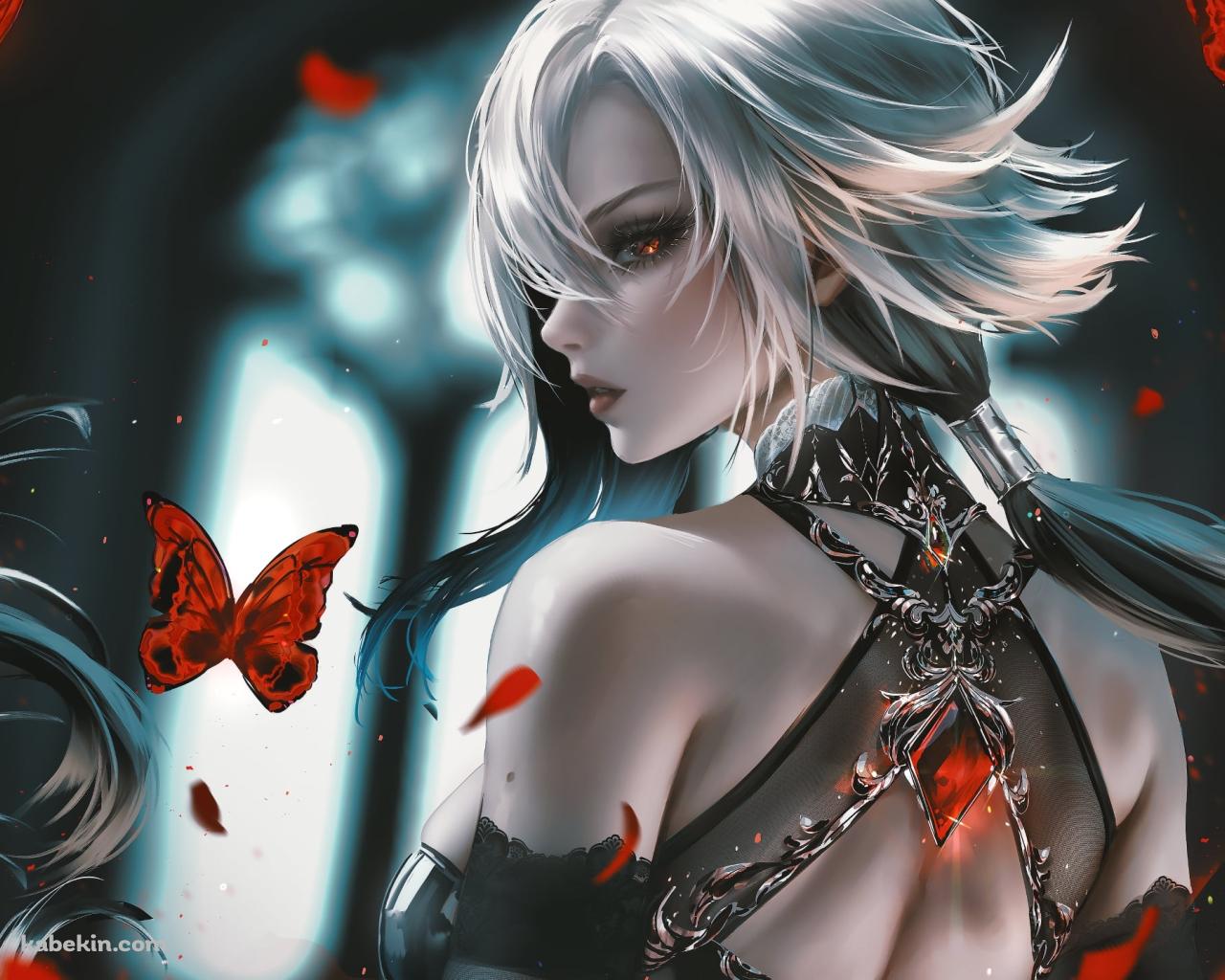 リアルなアルレッキーノ / 後ろ姿 / 原神の壁紙(1280px x 1024px) 高画質 PC・デスクトップ用