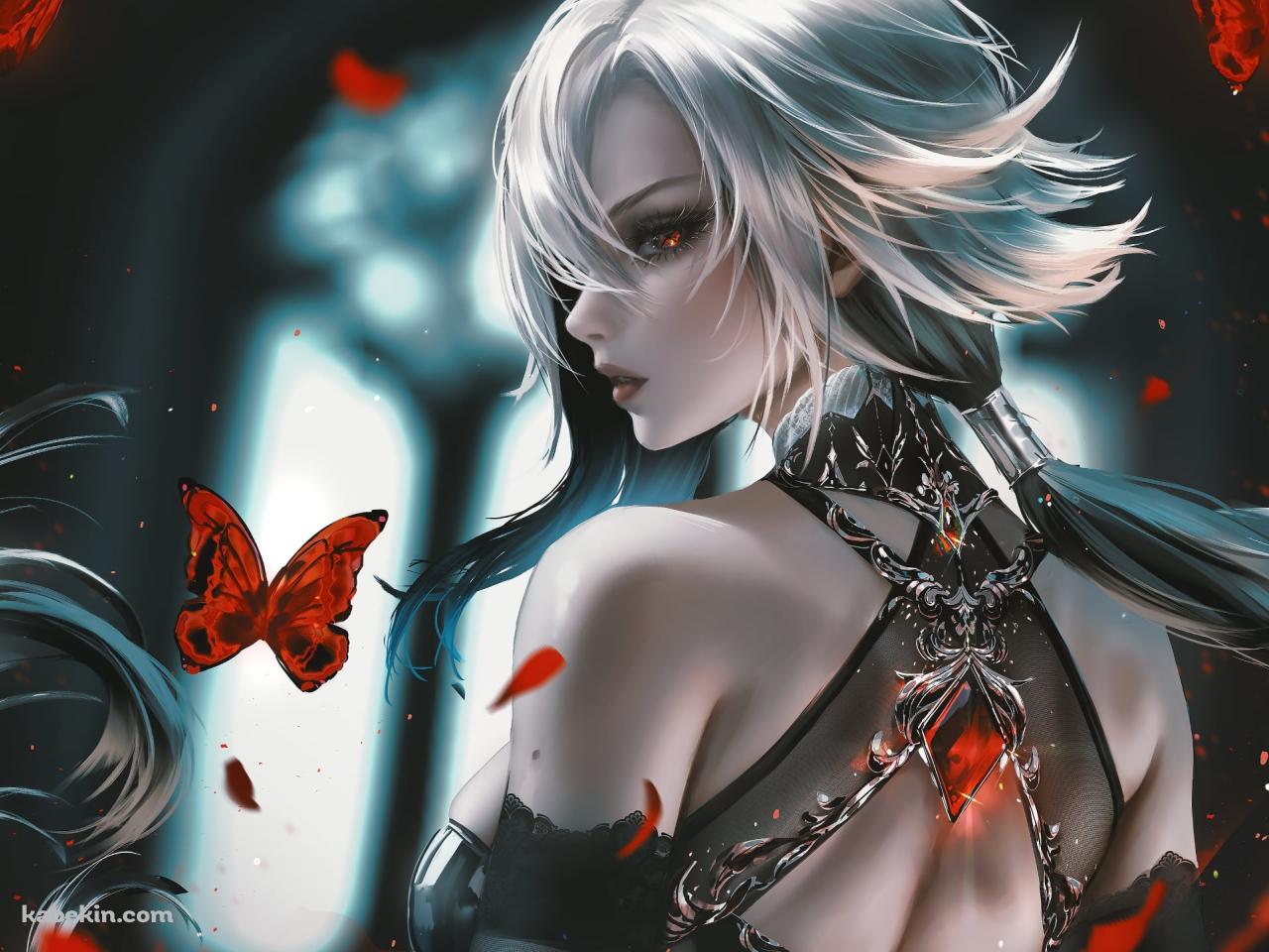 リアルなアルレッキーノ / 後ろ姿 / 原神の壁紙(1280px x 960px) 高画質 PC・デスクトップ用