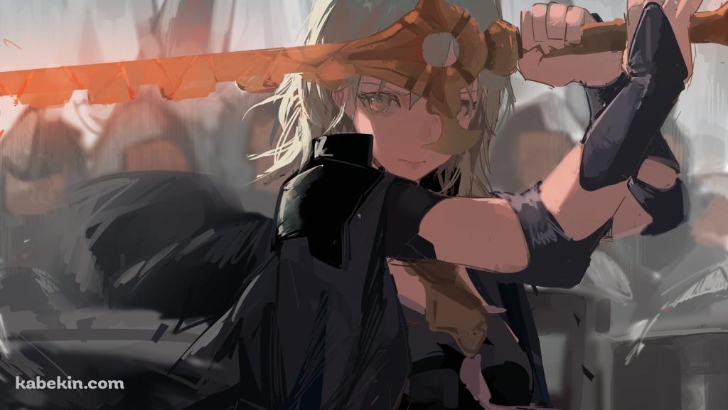 剣を構えるかっこいいベレス / ファイアーエムブレム風花雪月の壁紙(1024px x 576px) 高画質 PC・デスクトップ用