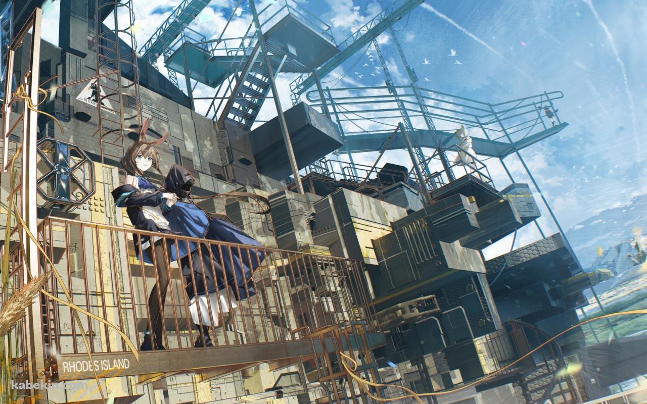 アーミヤ / ケルシー / ドクター / 鉄筋の建物 / アークナイツの壁紙(1280px x 800px) 高画質 PC・デスクトップ用