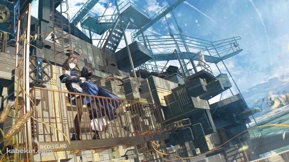 アーミヤ / ケルシー / ドクター / 鉄筋の建物 / アークナイツの壁紙(960px x 540px) 高画質 PC・デスクトップ用