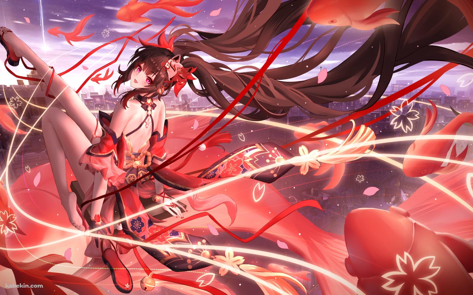 光を放つ花火 / 崩壊:スターレイルの壁紙(1920px x 1200px) 高画質 PC・デスクトップ用