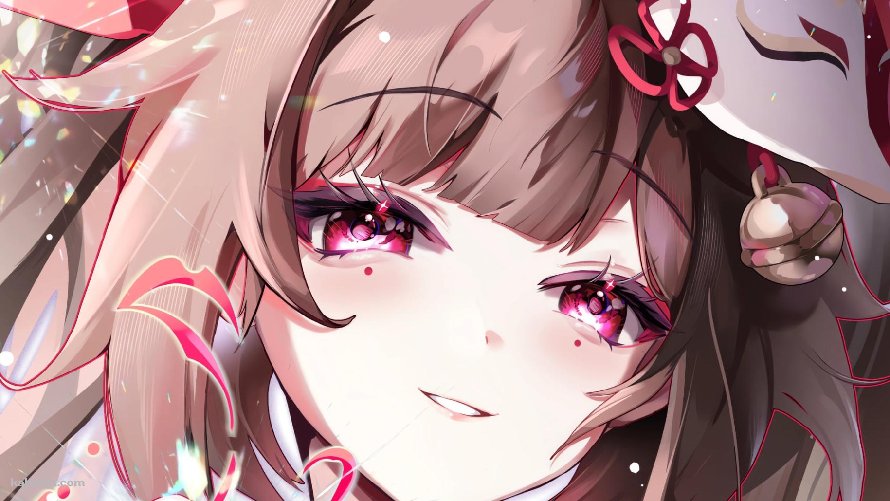 狐面をつけた花火 / 崩壊:スターレイルの壁紙(1829px x 1029px) 高画質 PC・デスクトップ用