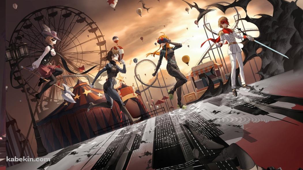 佐倉双葉 / 新島真 / 明智吾郎 / 奥村春 / ペルソナ5の壁紙(1051px x 591px) 高画質 PC・デスクトップ用