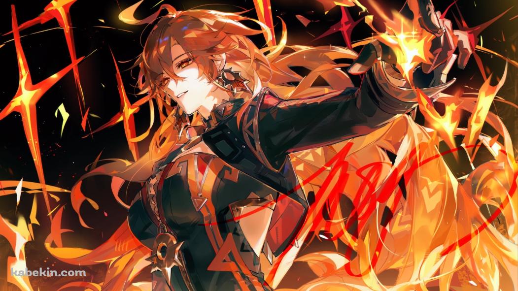 魔法を詠唱するマーヴィカ / 原神の壁紙(1051px x 591px) 高画質 PC・デスクトップ用