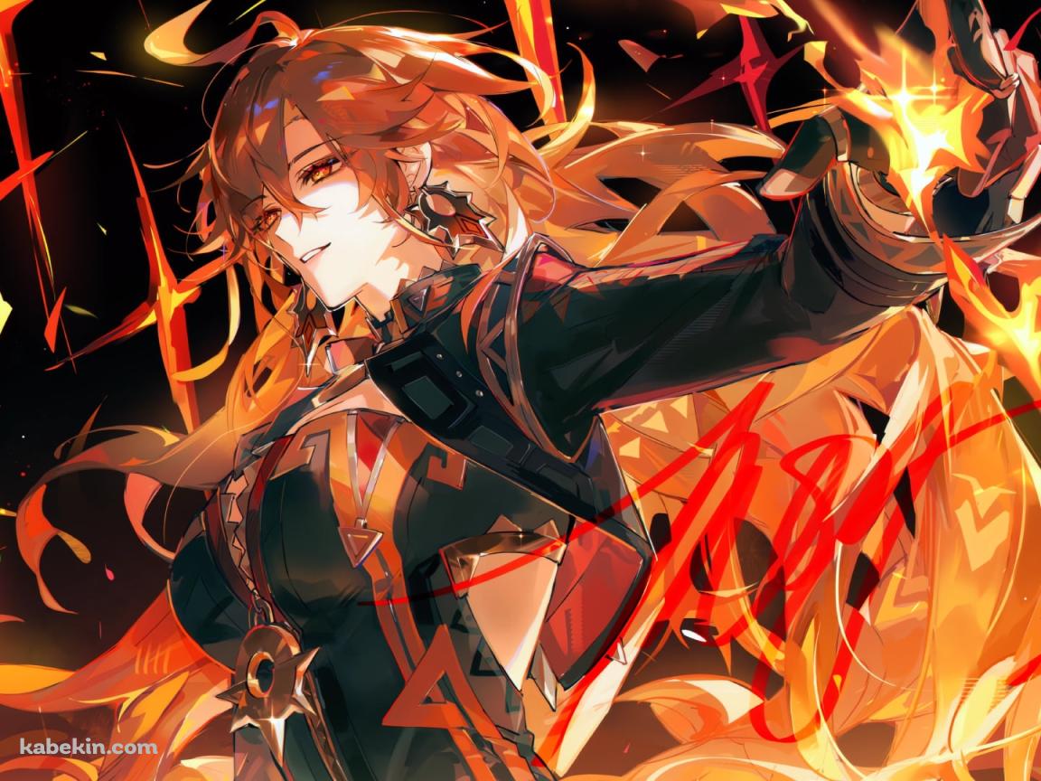 魔法を詠唱するマーヴィカ / 原神の壁紙(1152px x 864px) 高画質 PC・デスクトップ用