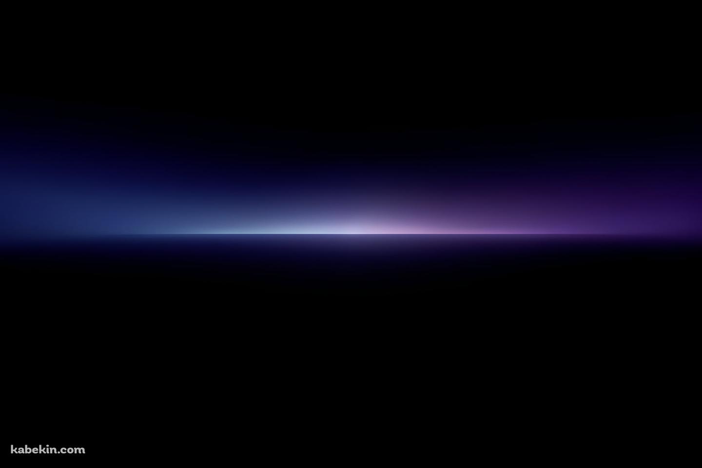 シンプルな水平線 / 宇宙の壁紙(1440px x 960px) 高画質 PC・デスクトップ用