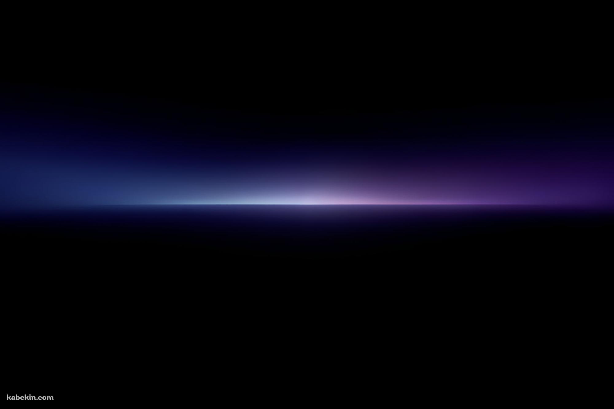 シンプルな水平線 / 宇宙の壁紙(2000px x 1333px) 高画質 PC・デスクトップ用