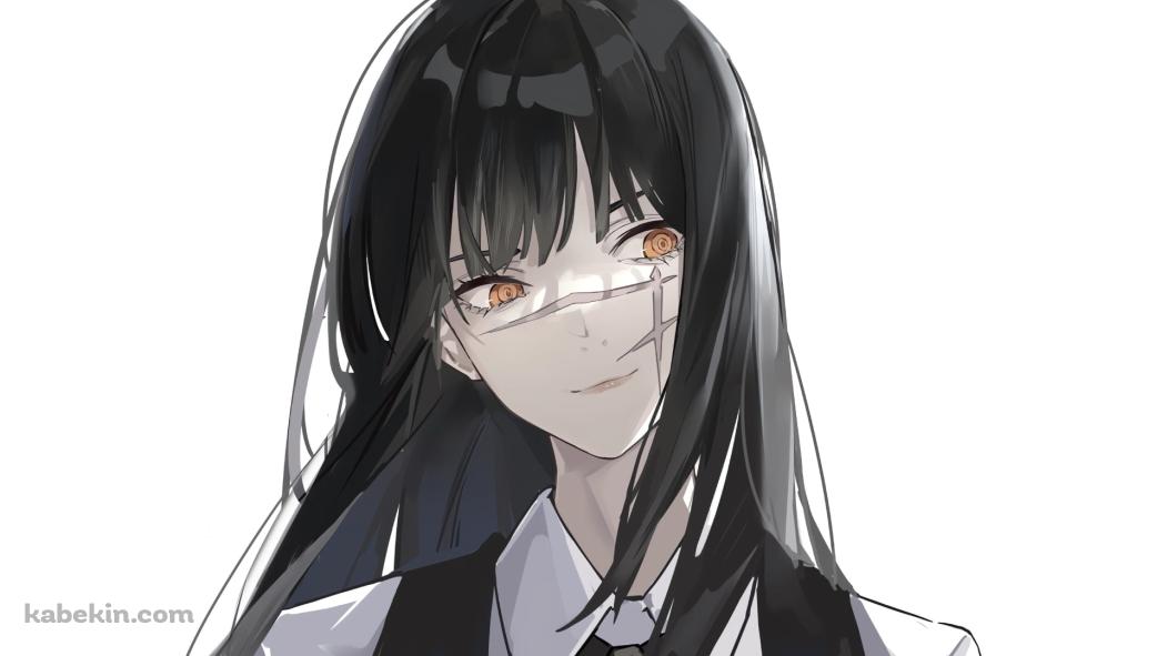 微笑む三鷹アサ / 戦争の悪魔 / 黒髪 / チェンソーマンの壁紙(1051px x 591px) 高画質 PC・デスクトップ用
