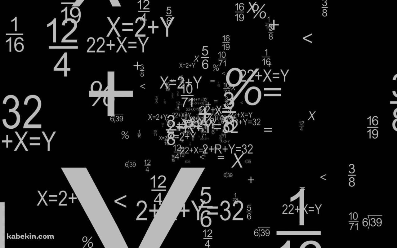 美しい数式 / 数学 / Aesthetic math symbolsの壁紙(1280px x 800px) 高画質 PC・デスクトップ用