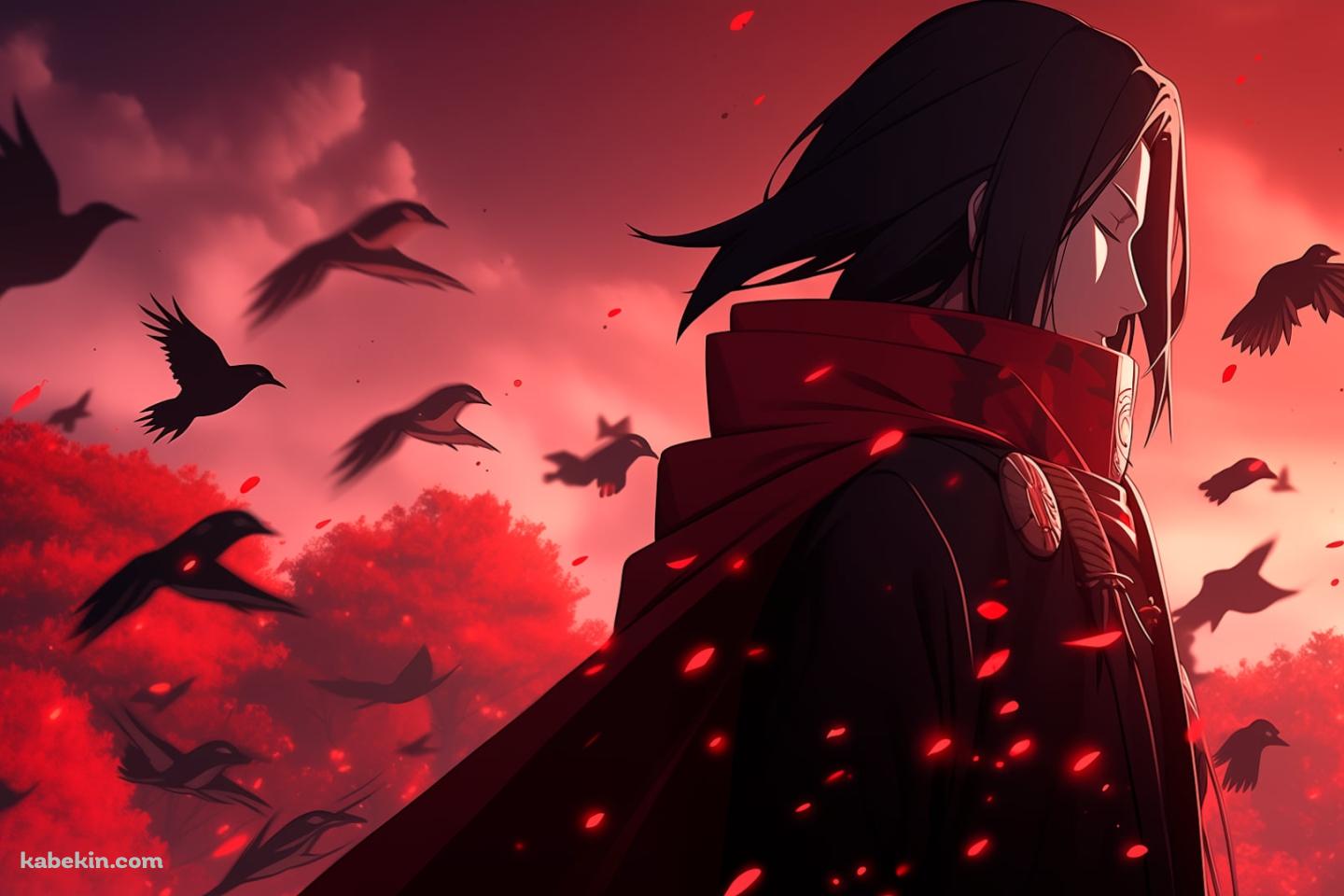 かっこいいうちはイタチ / 横顔 / 鴉 / NARUTOの壁紙(1440px x 960px) 高画質 PC・デスクトップ用