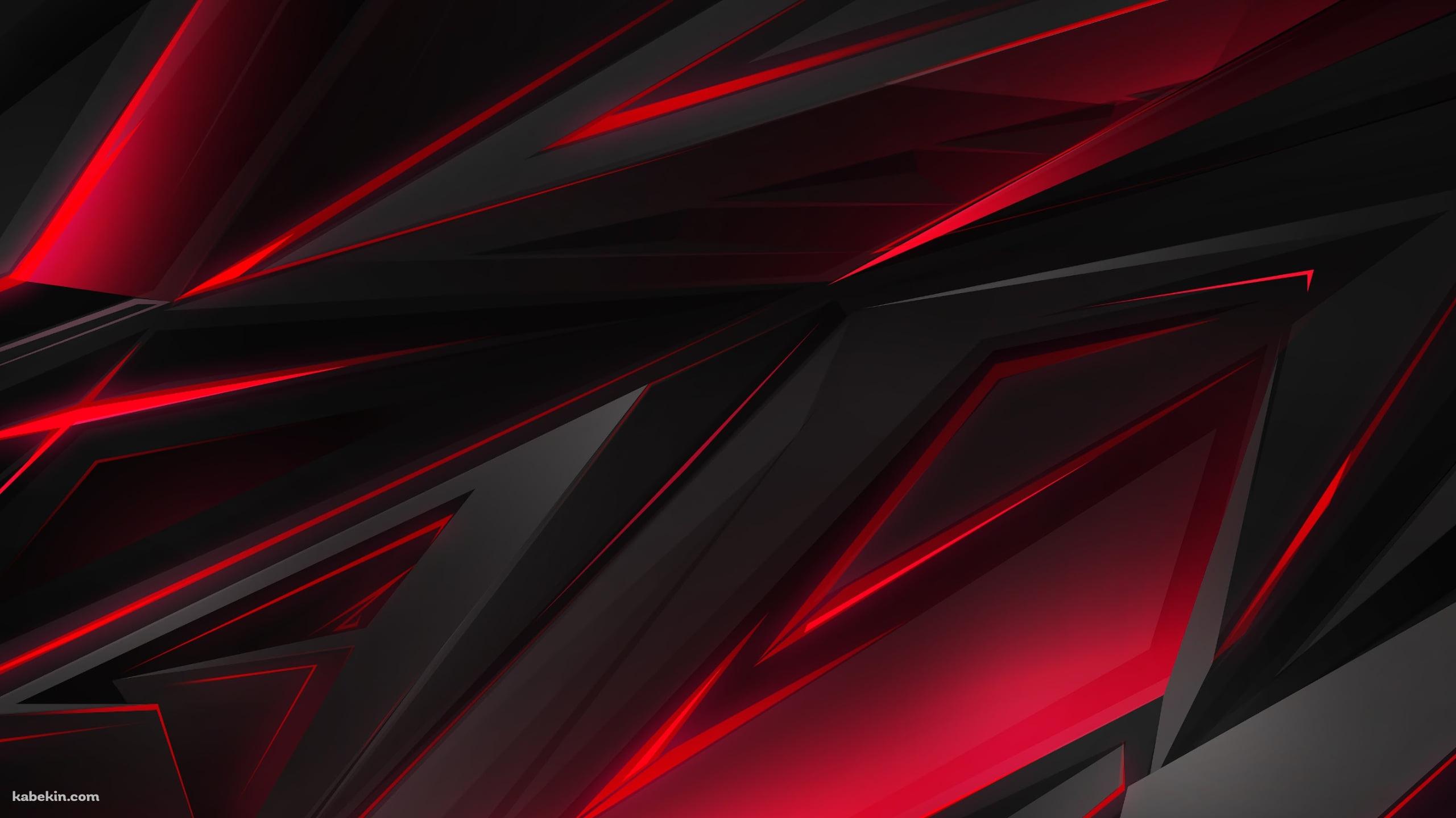 黒と光る赤のテクスチャーの壁紙(2560px x 1440px) 高画質 PC・デスクトップ用