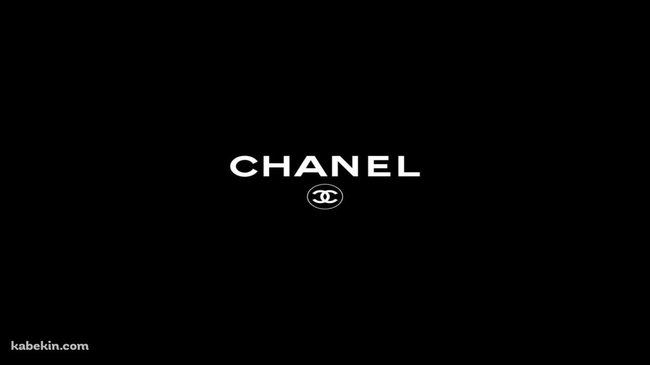 CHANEL LOGO / BLACKの壁紙(1280px x 720px) 高画質 PC・デスクトップ用