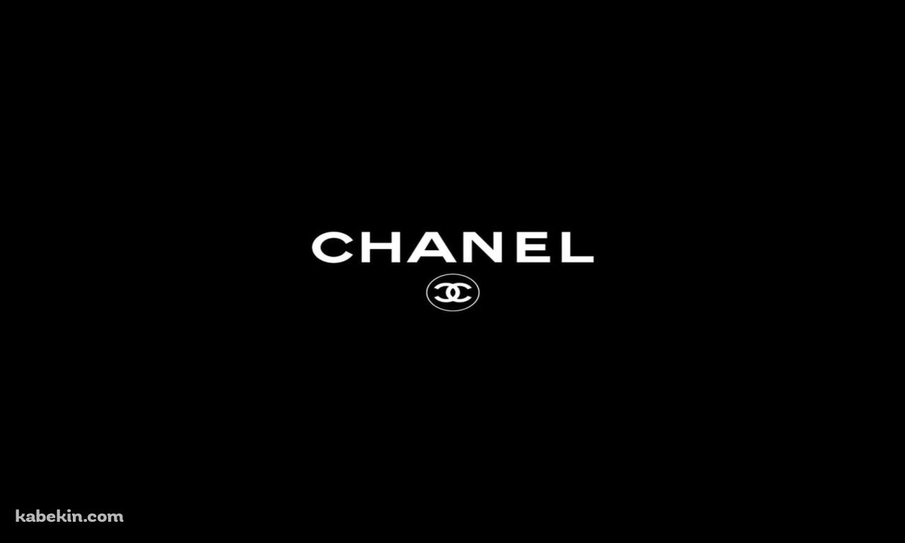 CHANEL LOGO / BLACKの壁紙(1280px x 768px) 高画質 PC・デスクトップ用