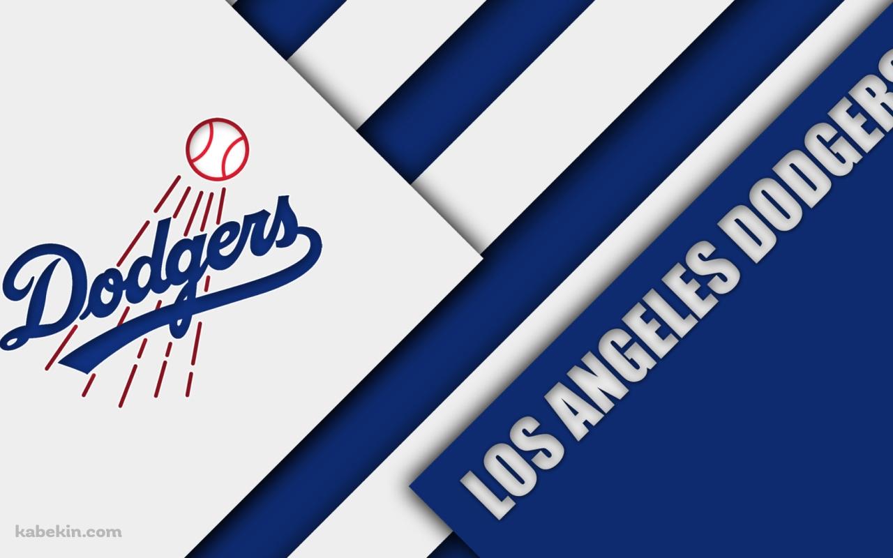 LOS ANGELES DODGERS / 青白の壁紙(1280px x 800px) 高画質 PC・デスクトップ用