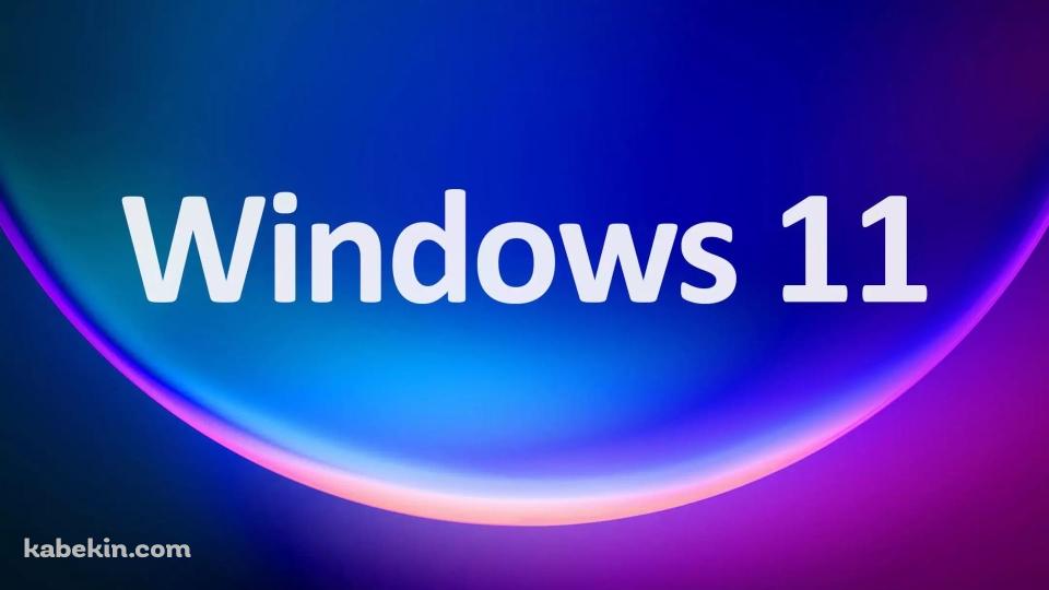 Windows 11 / 青の球体の壁紙(960px x 540px) 高画質 PC・デスクトップ用
