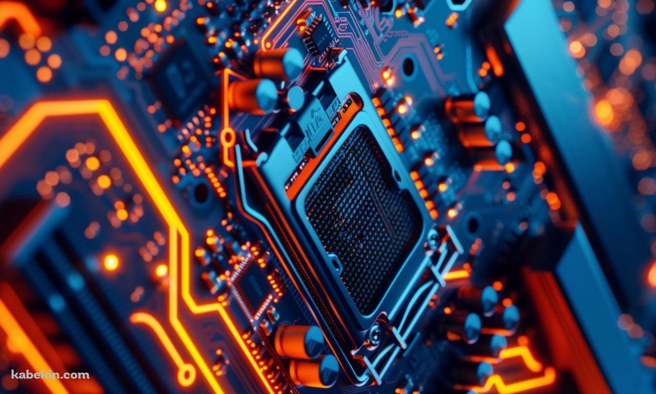 光るコンピューター基盤 / PC / デジタルの壁紙(1280px x 768px) 高画質 PC・デスクトップ用