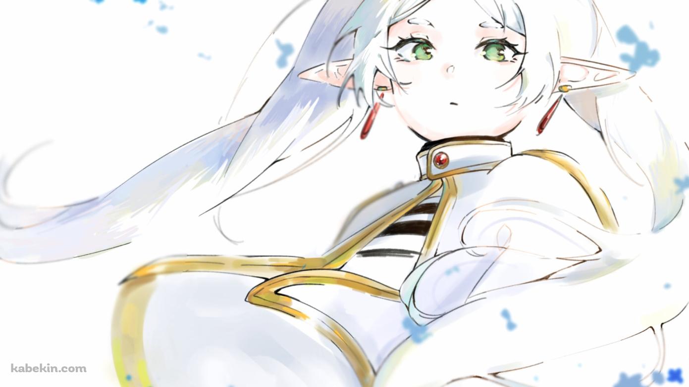 上から見下ろすフリーレン / 葬送のフリーレンの壁紙(1391px x 783px) 高画質 PC・デスクトップ用