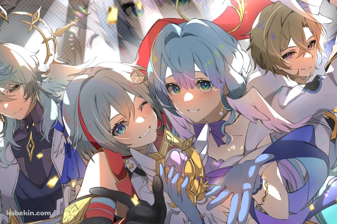 ロビン / アベンチュリン / トパーズ / サンデー / 崩壊:スターレイルの壁紙(1152px x 768px) 高画質 PC・デスクトップ用