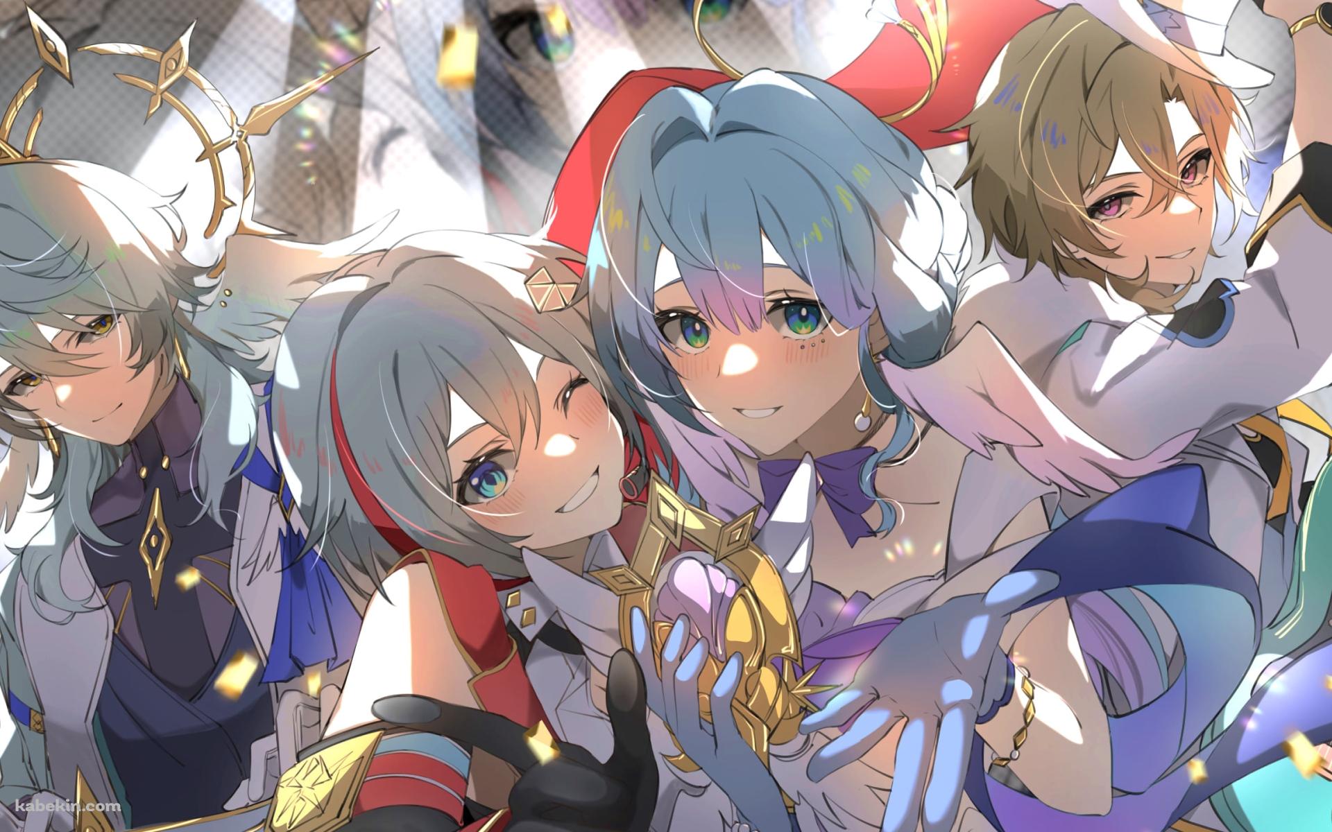 ロビン / アベンチュリン / トパーズ / サンデー / 崩壊:スターレイルの壁紙(1920px x 1200px) 高画質 PC・デスクトップ用