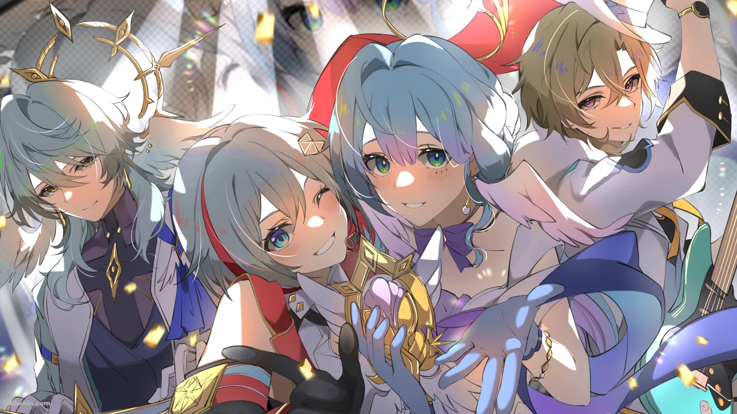 ロビン / アベンチュリン / トパーズ / サンデー / 崩壊:スターレイルの壁紙(2560px x 1440px) 高画質 PC・デスクトップ用