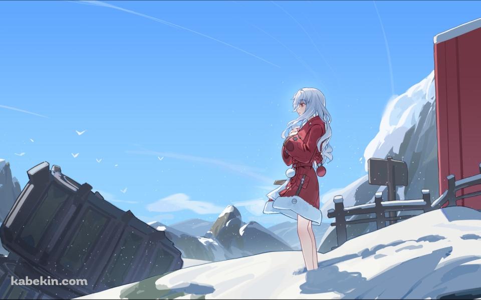 雪原に立つクラーラ / 崩壊:スターレイルの壁紙(960px x 600px) 高画質 PC・デスクトップ用