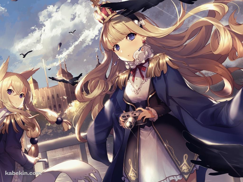 ウォースパイトとクイーン・エリザベス / アズールレーンの壁紙(1024px x 768px) 高画質 PC・デスクトップ用