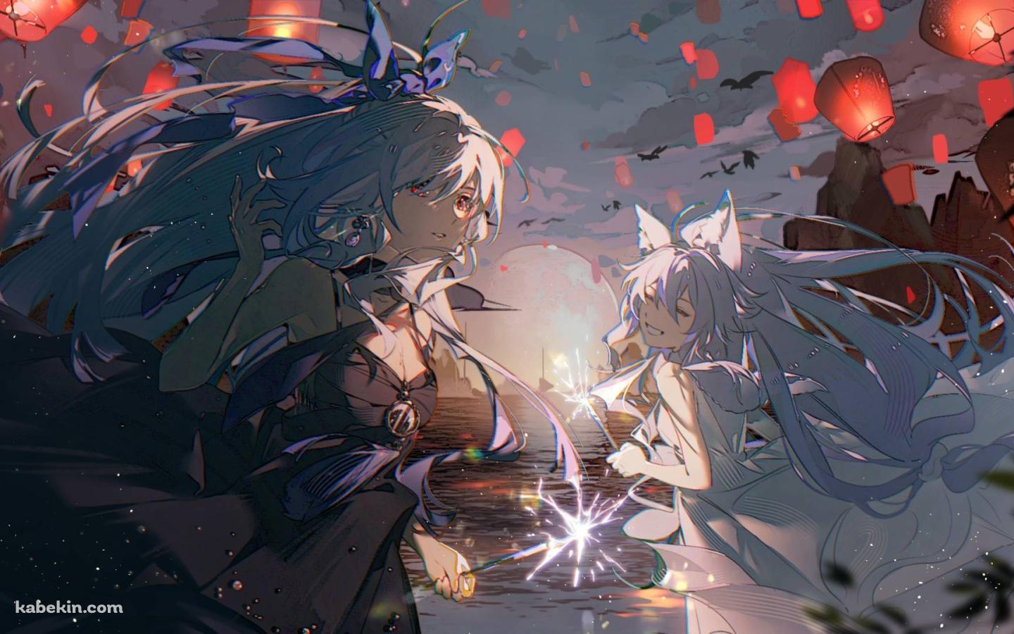 鏡流と白珠 / 波打ち際 / 崩壊:スターレイルの壁紙(1440px x 900px) 高画質 PC・デスクトップ用