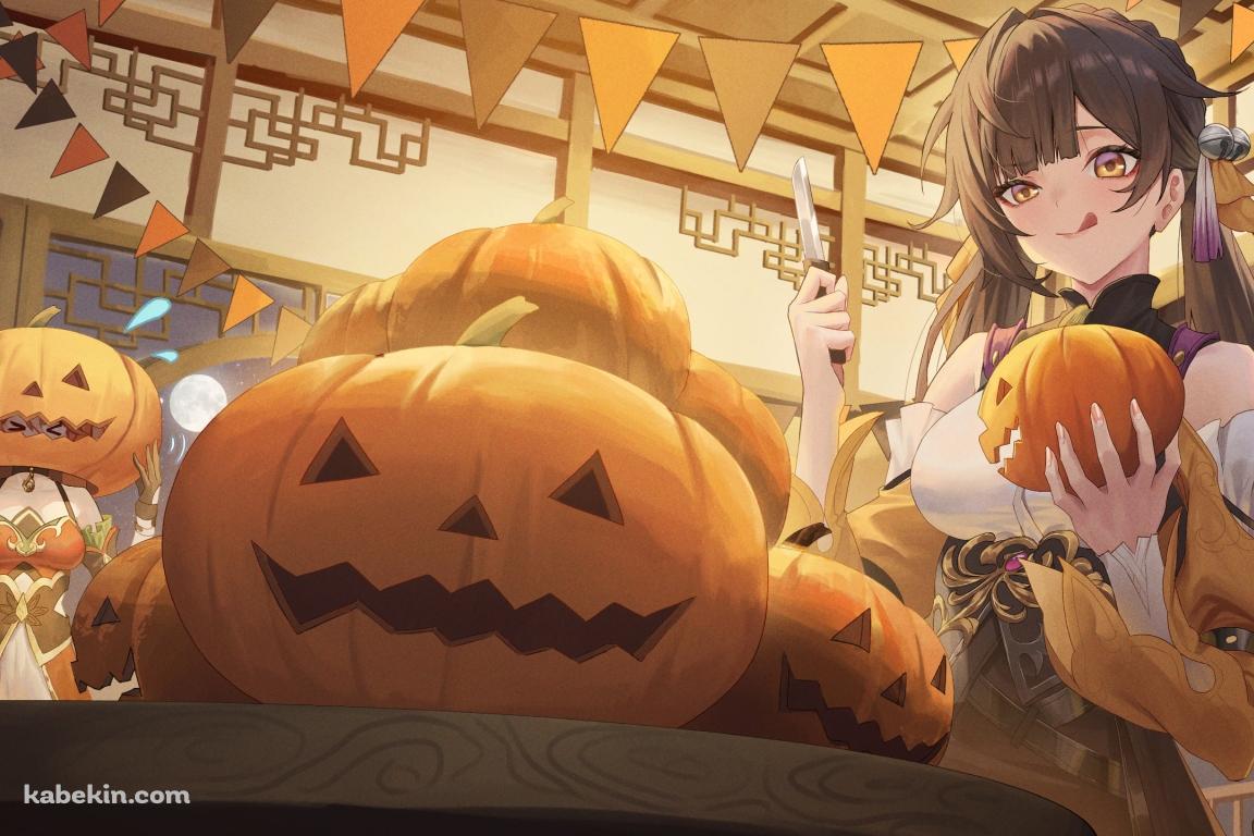ハロウィンパーティー / 素裳 / カボチャ / 桂乃芬 / 崩壊:スターレイルの壁紙(1152px x 768px) 高画質 PC・デスクトップ用