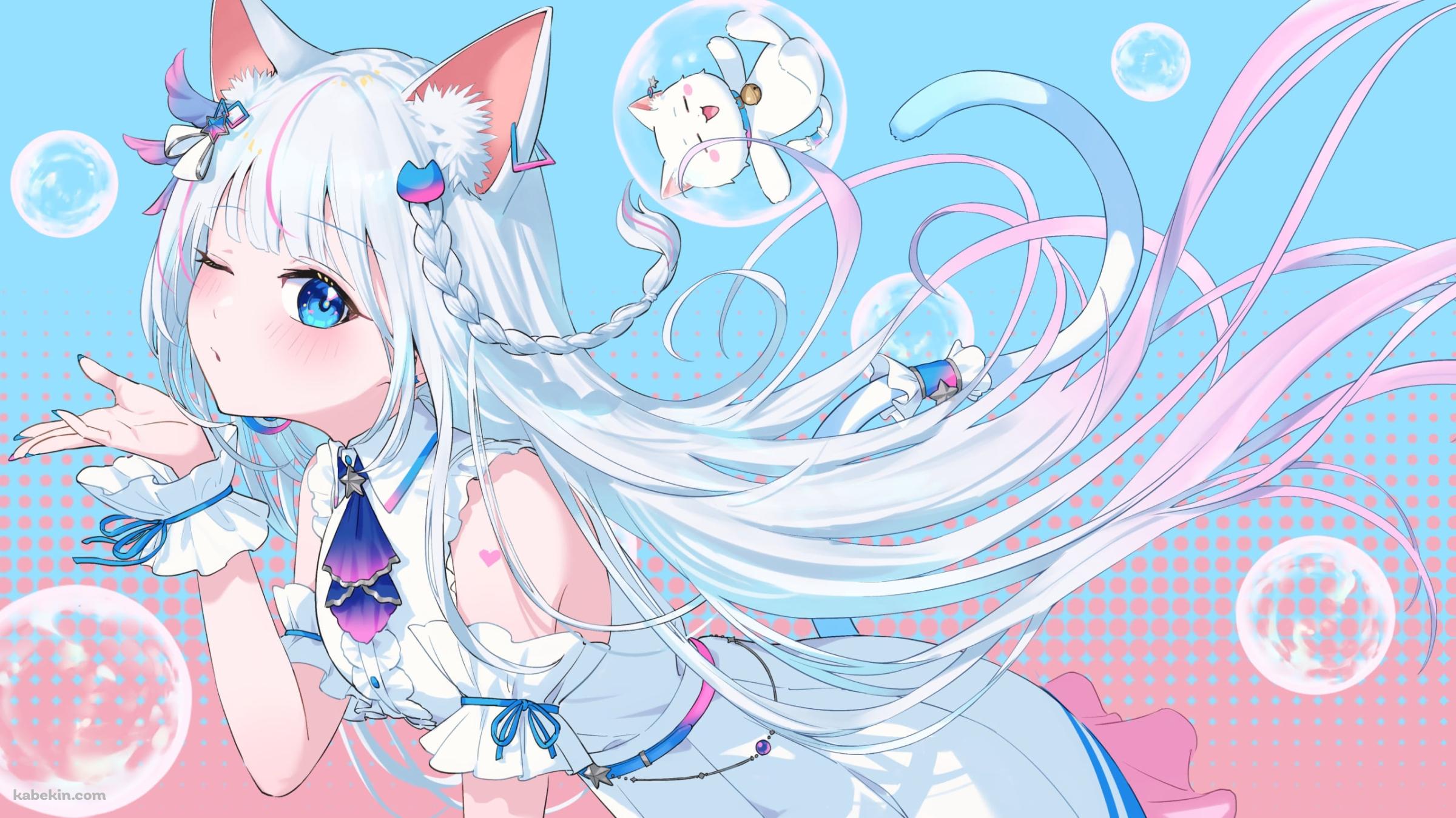 restia / ウィンク / バーチャルYouTuberの壁紙(2400px x 1350px) 高画質 PC・デスクトップ用